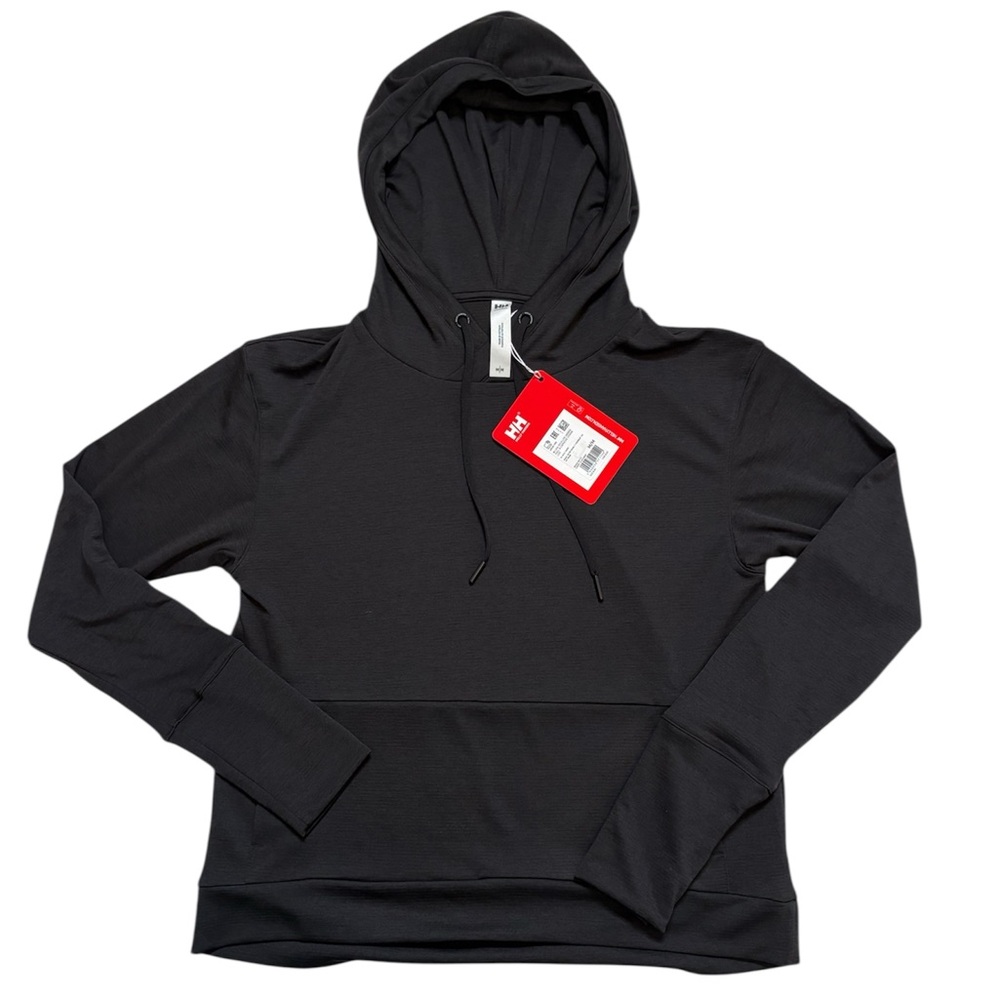 Helly Hansen Lifa Lite Tech Black Crop Hoodie M New